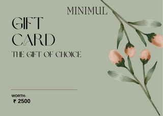 Minimul Gift Card