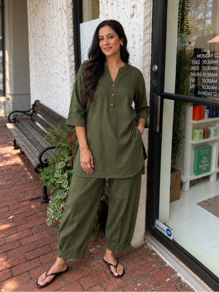 Coffee Coord Set- Olive