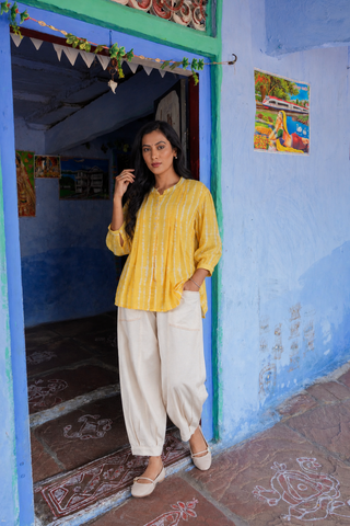 Sunrise Shibori Pants Set