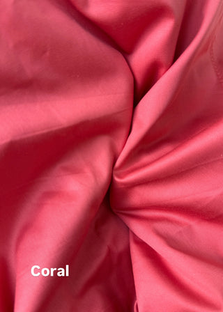 600 TC Solid Bedsheet- Shades of Sunset