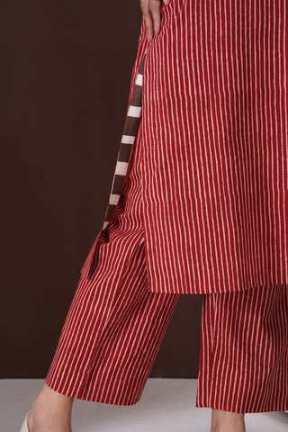 Lama Cotton Silk Kurta Set