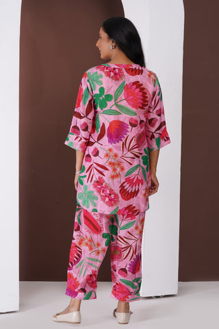 Daisy Short Kurti- Farshi Pants Set