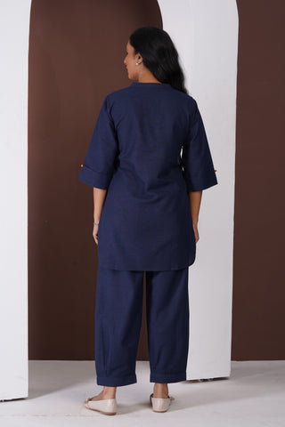 Coffee Coord Set- Navy