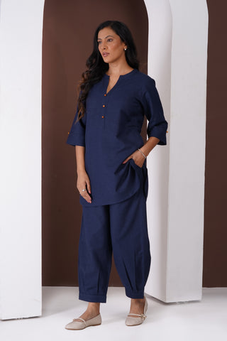 Coffee Coord Set- Navy