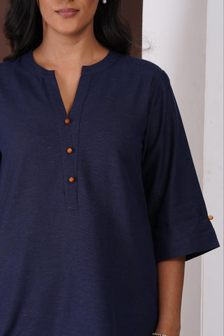 Coffee Coord Set- Navy