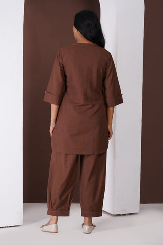 Coffee Coord Set- Brown