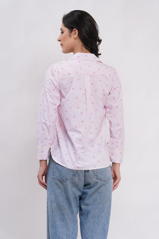 Cherry Blossom Poplin Shirt