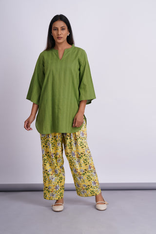 Flora Cotton Farshi Set- Green