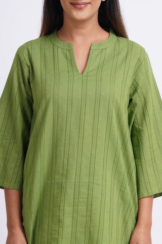 Flora Cotton Farshi Set- Green