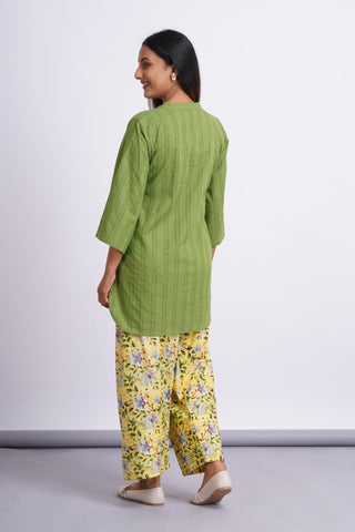 Flora Cotton Farshi Set- Green