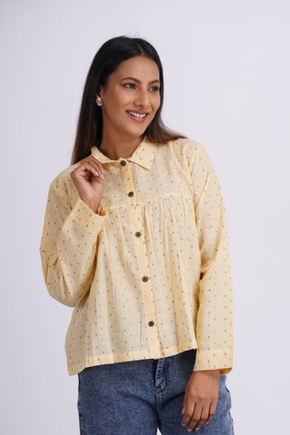 Mul Boota Top- Lemon