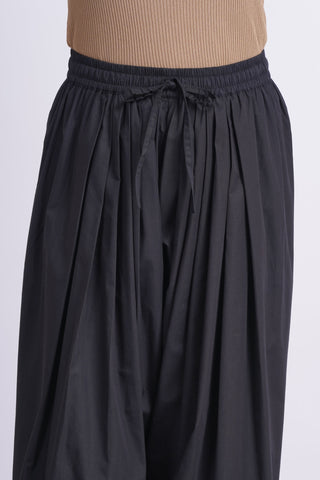 Poplin Farshi Salwar- Black