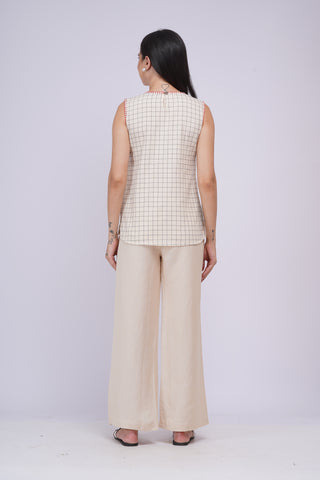 Chitra Linen Set- Ivory