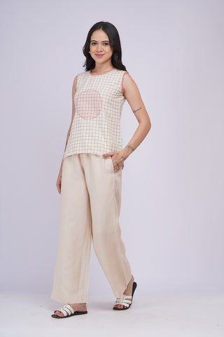 Chitra Linen Set- Ivory