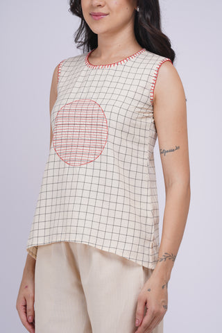 Chitra Linen Set- Ivory