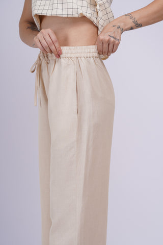 Chitra Linen Set- Ivory