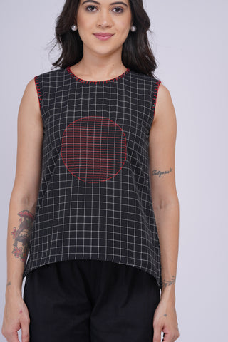 Chitra Linen Set- Black