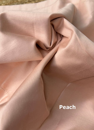 600 TC Solid Bedsheet- Shades of Sunset