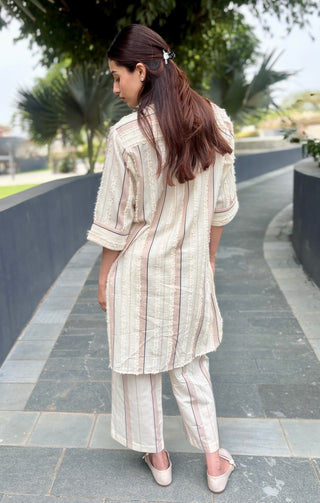 Chai & Rusk Cotton Doby Set