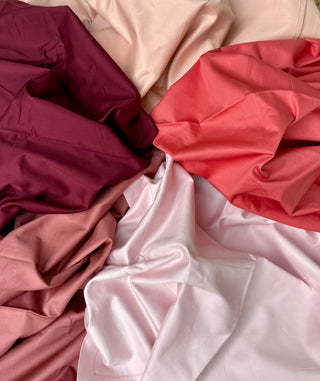 600 TC Solid Bedsheet- Shades of Sunset
