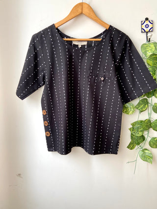 The Dotted Shift Tops 🥥