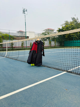 Banjara Handloom Tunic Top- Black