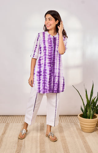 Madhumalti Set - Purple