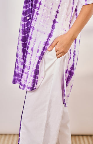 Madhumalti Set - Purple