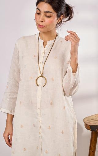 Hans Linen Kurta