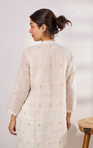 Hans Linen Kurta