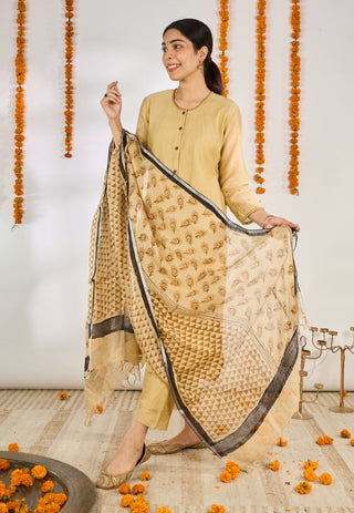 Sahara Chanderi Set- with Dupatta 🏜️