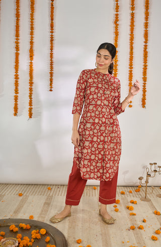 Durga Sitara Kurta Set 🧶