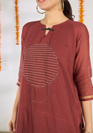 Leela Silk Kurta Set- with dupatta